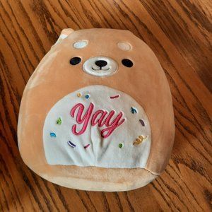 Squishmallows Kellytoy 12in Angie The Shibu Inu Dog Yah Beige